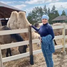 写真 ユリヤ 2 На природе