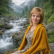 写真 ユリヤ 1 Люблю природу.
